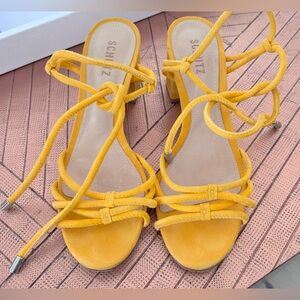 SCHUTZ  Marcella Block Heel Sandal size 10